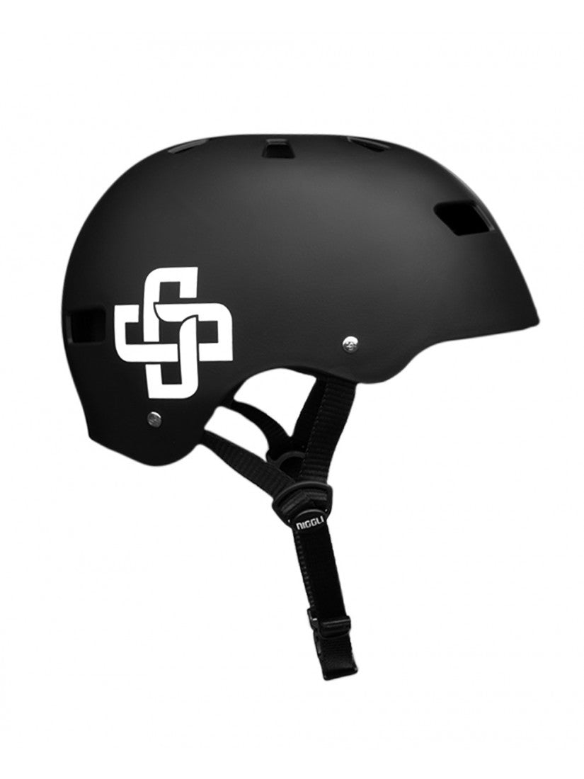 Capacete Niggli Pró Preto - Patins. Skate. Bmx