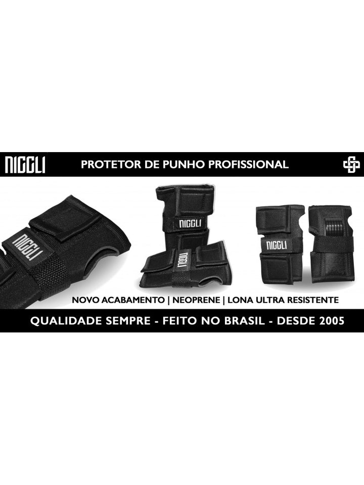 Munhequeiras Protetor de Punho - Wrist Guard Niggli Profissional