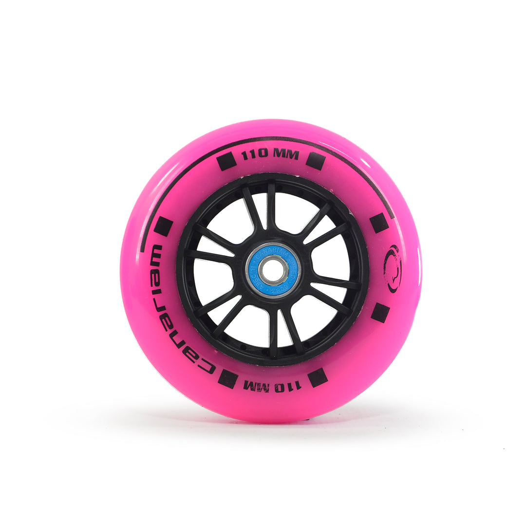 Canariam Roller Skate Wheel 110mm 85a Professional UNIT + ABEC11 PRO Canariam