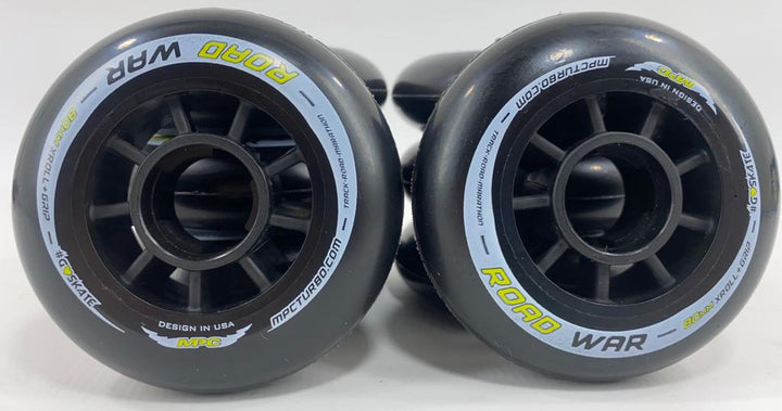8 Rodas MPC Road War 84mm 85a Maratona Asfalto Velocidade Premium Preta