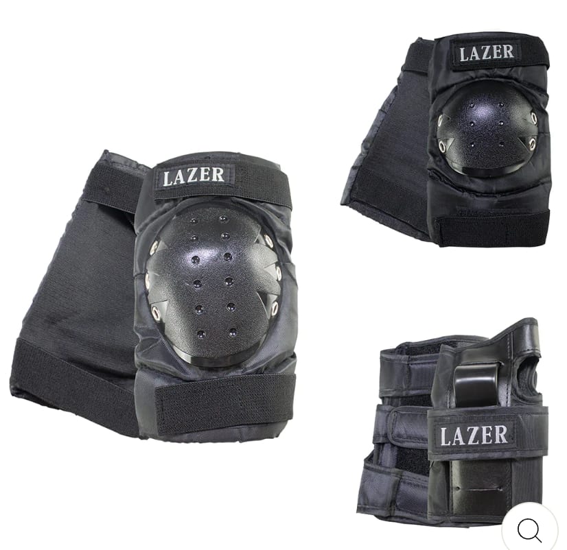 Kit de Proteção Lazer - Patins, Skate, Patinete, Bike Fitness