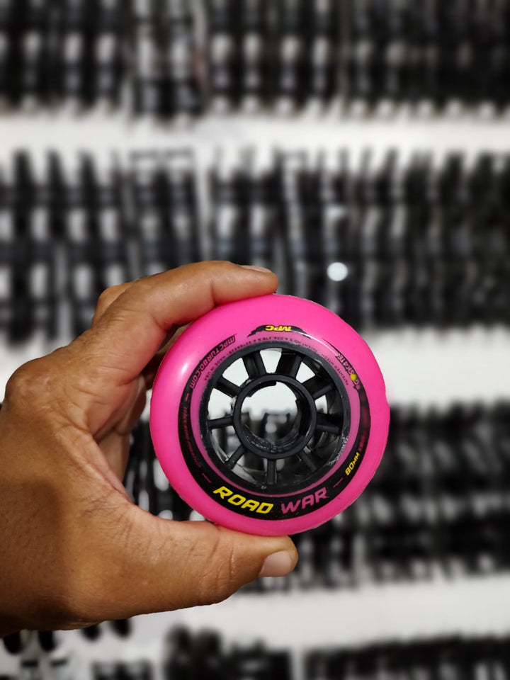 8 Rodas MPC Road War 84mm 85a Maratona Asfalto Velocidade Premium Preta