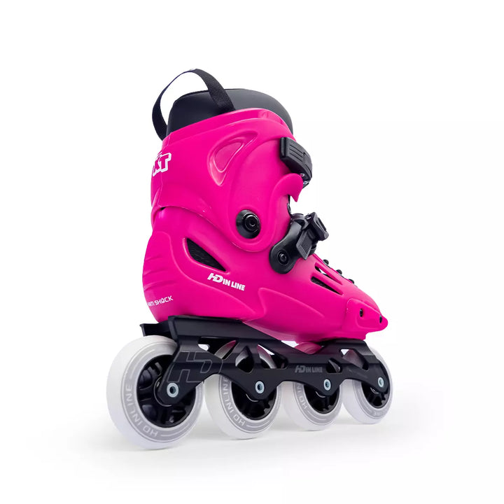 Patins Urbano HD Inline XT Rosa Rodas 80mm Abec-9