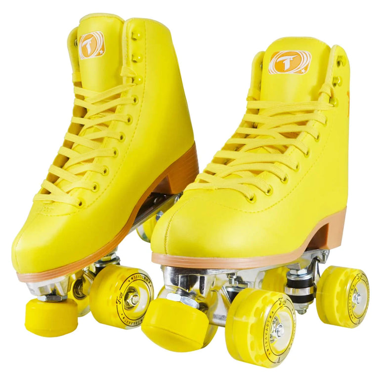 Patins Quad Traxart Foxxy Amarelo - 58mm X 32mm Abec-5