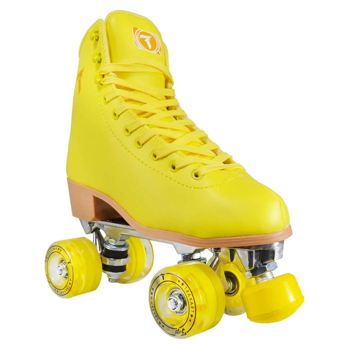 Patins Quad Traxart Foxxy Amarelo - 58mm X 32mm Abec-5