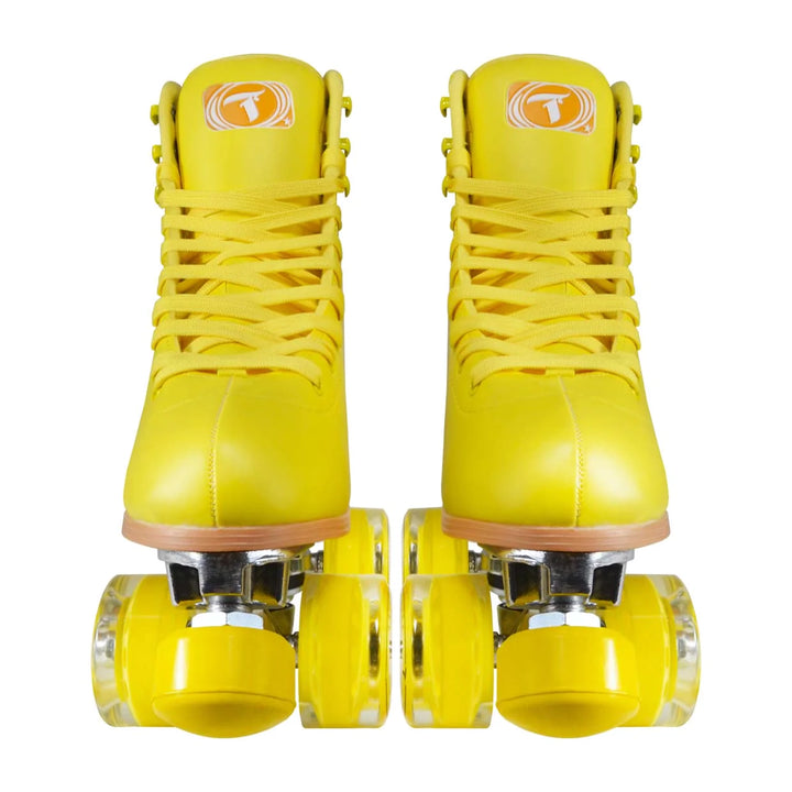 Patins Quad Traxart Foxxy Amarelo - 58mm X 32mm Abec-5