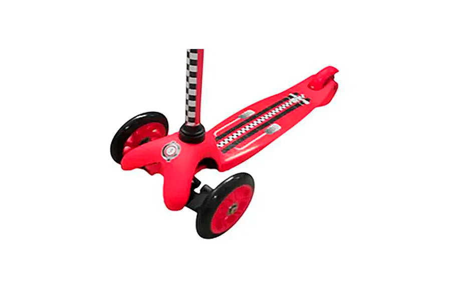 Patinete Ajustável Infantil 3 Rodas Racer Vermelho