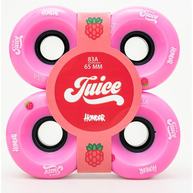 Pink Juicy Long Board Wheel 65mm 83a